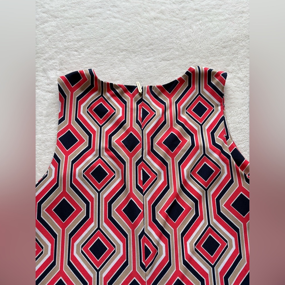Michael Kors Geometric Patterned Dress - Size Medium - Picture 7 of 12